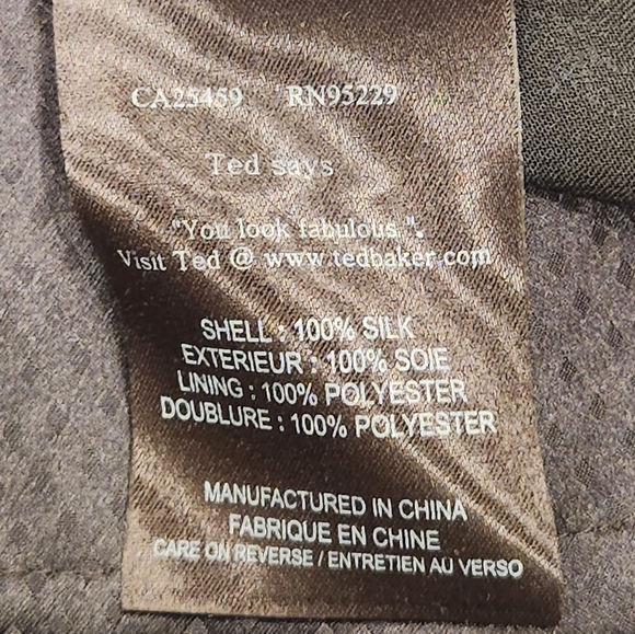 Ted Baker Silk Sleeveless Mini Dress, Black, Size US 8 - Picture 10 of 14